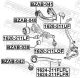 Рычаг передний нижний левый Mercedes-Benz SL/E-CLASS C/CLS, FEBEST (1624211FLFL)