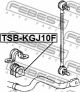 Втулка переднего стабилизатора d21 Scion Iq/Toyota IQ, FEBEST (TSBKGJ10F)