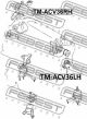 Подушка двигателя левая Toyota Camry/Camry V, FEBEST (TMACV36LH)