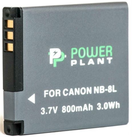 Акумулятор PowerPlant Canon NB-8L 800mAh