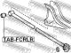 Сайлентблок задньої поперечної тяги Daihatsu Terios/Toyota Avanza, FEBEST (TABFCRLR)