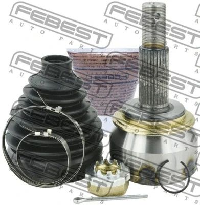 ШРКШ зовнішній 26x62x29 Nissan Kicks II/Nissan Qashqai II/Nissan Rogue III, FEBEST (0210T32R)