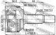 ШРУС наружный 32x56x26 Toyota Altis/Toyota Altis X/Toyota Corolla Altis, FEBEST (0110ZRE142A48)