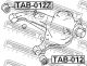 Сайлентблок заднего нижнего рычага Toyota Crown, FEBEST (TAB012Z)