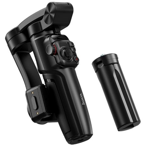Ручной стабилизатор HOCO Three-axis intelligent gimbal K91 |App, 5h, 4.5-7"| black