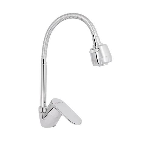 Смеситель для кухни Lidz Tani 008F4 с гибким изливом (k40) LDTAN008F4CRM44972 Chrome