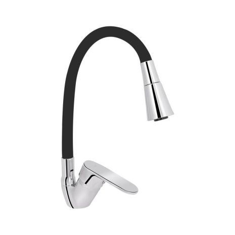 Кухонный смеситель Lidz Tani 008F3 с гибким изливом (k40) LDTAN008F3BCR39484 BCR