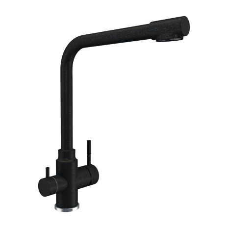 KT 8201 (8626) смеситель под фильтр VALESO ЧЕРНЫЙ МЕТАЛЛИК