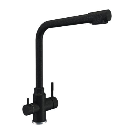 KT 8201 (8626) смеситель под фильтр VALESO ЧЕРНЫЙ МЕТАЛЛИК