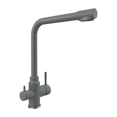 KT 8201 (8626) смеситель под фильтр VALESO СЕРЫЙ МЕТАЛЛИК