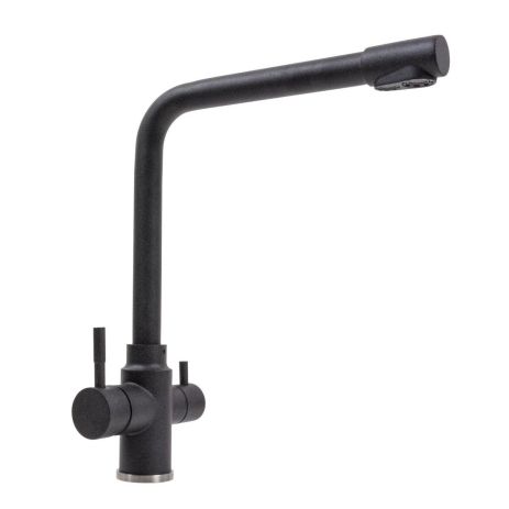 Смеситель под фильтр VALESO KT 8201 (8626), карбон