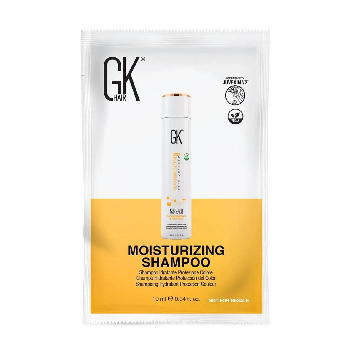 Шампунь зволожуючий GKhair (Global Keratin) Moisturizing Shampoo, 10 мл Шампунь зволожуючий GKhair (Global Keratin) Moisturizing Shampoo, 10 мл