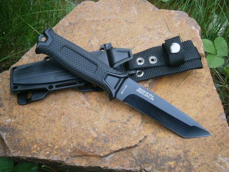 Нож фултанг туристический Gerber Portland Oregon 24 см US Танто черный в чехле