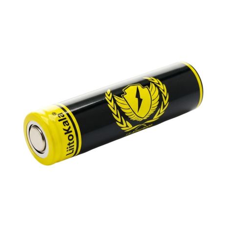 Акумулятор LiitoKala King 4000-JT 18650 12A 3.7V 4000mAh Black-Yellow