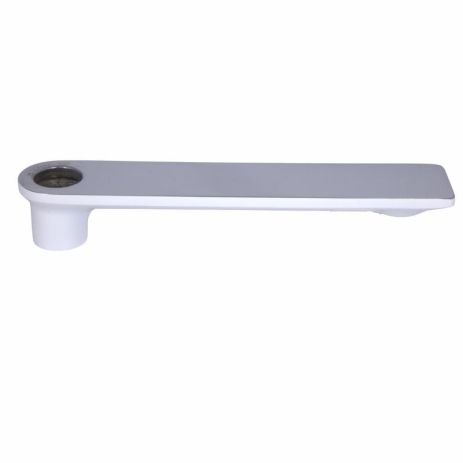 Излив Qtap (42x36,7x227) для душевой системы Presto Chrome/White QTPRE42367227CRW50527