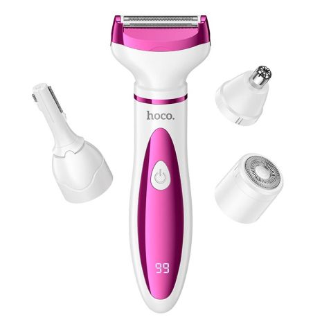 Триммер-шейвер HOCO 4-in-1 ladies trimmer and shaver HP80 |80 min| rose-red