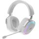 Наушники ATTACK SHARK G800, объемный звук 7.1, Bluetooth/2.4G для ПК, PS5, PS4, Xbox White Наушники ATTACK SHARK G800, объемный звук 7.1, Bluetooth/2.4G для ПК, PS5, PS4, Xbox White