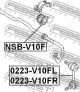 Тяга стабилизатора передняя левая Honda CIVIC VIII/CIVIC/Ballade VIII, FEBEST (0223V10FL) Тяга стабилизатора передняя левая Honda CIVIC VIII/CIVIC/Ballade VIII, FEBEST (0223V10FL)