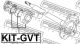 Подшипник шариковый задней полуоси, ремкомплект 40x80x23 Chevrolet Tracker/Suzuki SX4 S-CROSS, FEBEST (KITGVT)
