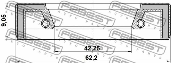 Π‘Π°Π»ΡΠ½ΠΈΠΊ ΡΡΡΠΏΠΈΡΠ½ΡΠΉ Π·Π°Π΄Π½ΠΈΠΉ 46.6x62.2x9.05x9.05 Maruti Suzuki SX/Santana 300, FEBEST (95FAS54620909X) Π‘Π°Π»ΡΠ½ΠΈΠΊ ΡΡΡΠΏΠΈΡΠ½ΡΠΉ Π·Π°Π΄Π½ΠΈΠΉ 46.6x62.2x9.05x9.05 Maruti Suzuki SX/Santana 300, FEBEST (95FAS54620909X)