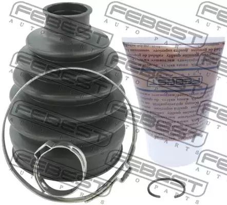 Пыльник шрус наружный, комплект pvc 74x107x24.3 KIA Cerato/Chevrolet Aveo/Kalos, FEBEST (1017PT300)