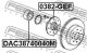 Маточина переднього колеса Honda (GAC) City/Honda (GAC) FIT, FEBEST (0382GEF)