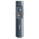 Умная указка Baseus Orange Dot Wireless Presenter (Red Laser) |100m, USB/Type-C Receiver| (battery version) grey