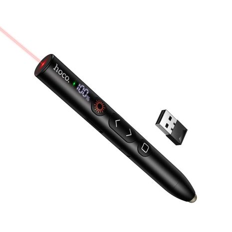 Розумна вказівка ​​HOCO Touch screen writing page turning pen GM203 |2.4G, 200m, LED Display, Type-C| black