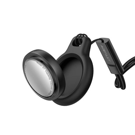 Поисковый трекер ACEFAST S1 button type positioning device single |10-12 months standby, MFI certification| black