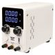 Блок питания лабораторный WEP 305D-V, 30V 5A, импульсный, с цифровой индикацией (V/A), USB QC 5V-12V/ 20W