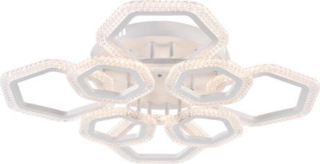 Потолочная люстра V LI8490C-4+4A WH, белая, LED 128W Потолочная люстра V LI8490C-4+4A WH, белая, LED 128W
