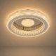 Потолочная люстра VALESO S1001-500C DARK CHROME+CR, хром, LED 114W