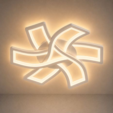 Потолочная люстра VALESO LI97018-480 WH, белая, LED 120W