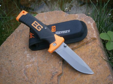 Ніж складаний "Скаут 5" BG Gerber Ultimate Scout 5 Оrange в чохлі / 21,5 см