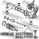 Наконечник рулевой тяги Honda Stream, FEBEST (0321FITLH)