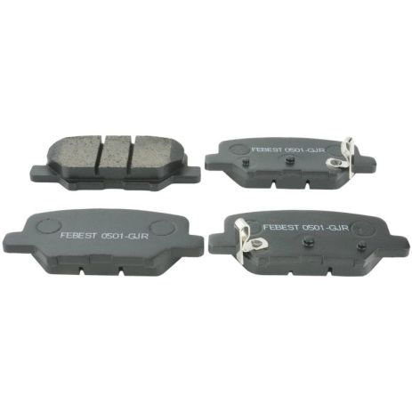 Гальмівні колодки задні Mazda 6/Citroen Aircross I/C3 Aircross I, FEBEST (0501GJR)