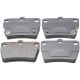 Колодки тормозные задние (с противоскрипной пластиной) Toyota RAV 4 I/RAV 4 I Cabrio, FEBEST (0101ACA20R)