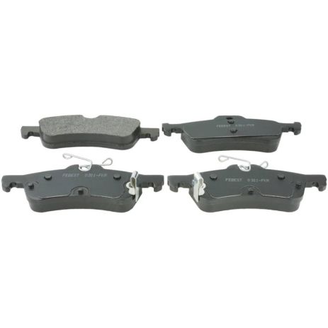 Колодки тормозные задние, комплект (с противоскрипной пластиной) Honda CIVIC IX/Toyota Yaris, FEBEST (0301FKR) Колодки тормозные задние, комплект (с противоскрипной пластиной) Honda CIVIC IX/Toyota Yaris, FEBEST (0301FKR)