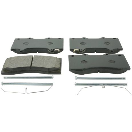 Гальмівні колодки передні, комплект (з направляющими) Nissan Patrol VI/Armada/Patrol, FEBEST (0201Y62F)