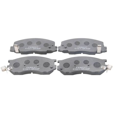Колодки тормозные передние Toyota Stallion/Town ACE/TUV, FEBEST (0101SR40F) Колодки тормозные передние Toyota Stallion/Town ACE/TUV, FEBEST (0101SR40F)