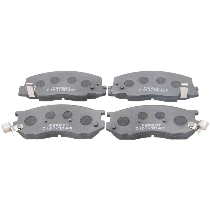 Колодки тормозные передние Toyota Stallion/Town ACE/TUV, FEBEST (0101SR40F) Колодки тормозные передние Toyota Stallion/Town ACE/TUV, FEBEST (0101SR40F)