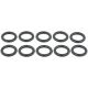 Кольцо уплотнительное трубки кондиционера pcs 10 Cadillac Catera/Chevrolet Astra, FEBEST (RINGAH021PCS10)
