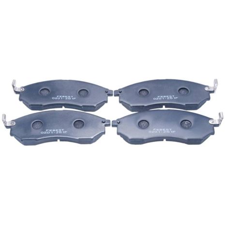 Колодки тормозные передние Nissan Qashqai/Murano II/Renault Koleos II, FEBEST (0201Z51F)