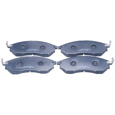 Колодки тормозные передние Nissan Qashqai/Murano II/Renault Koleos II, FEBEST (0201Z51F) Колодки тормозные передние Nissan Qashqai/Murano II/Renault Koleos II, FEBEST (0201Z51F)