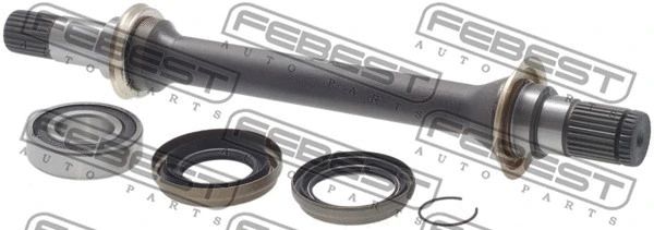Полуось правая 24x372x28 Mazda 323 S/323 F/KIA Cerato I, FEBEST (2212SPAAT) Полуось правая 24x372x28 Mazda 323 S/323 F/KIA Cerato I, FEBEST (2212SPAAT)