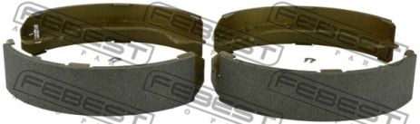 Колодки тормозные задние (барабанные), комплект Nissan Atlas III/Cabstar/Cabstar E, FEBEST (0102HDJ100R)