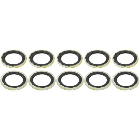 Кольцо уплотнительное трубки кондиционера pcs 10 Dodge Durango/RAM 1500/RAM 2500, FEBEST (RINGAH019PCS10)
