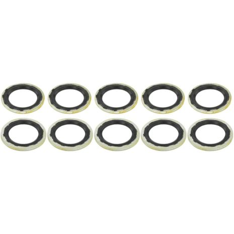 Кольцо уплотнительное трубки кондиционера pcs 10 Dodge Durango/RAM 1500/RAM 2500, FEBEST (RINGAH019PCS10)