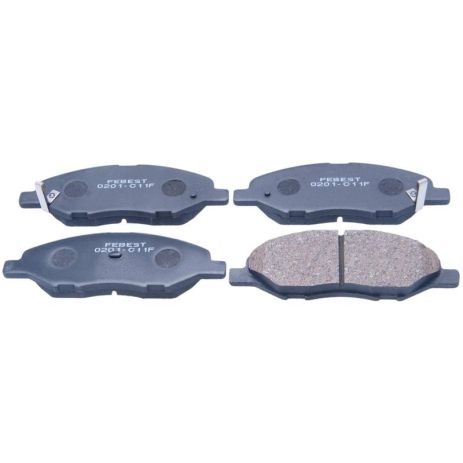 Колодки тормозные передние Mitsubishi Lancer VIII/Nissan Livina C-GEAR, FEBEST (0201C11F)