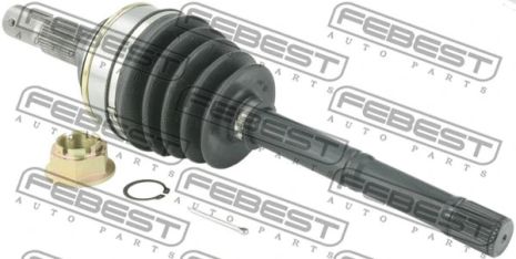Шрус наружный с валом 30x526x36 Toyota Land Cruiser/Lexus LX/LX III, FEBEST (0114200)